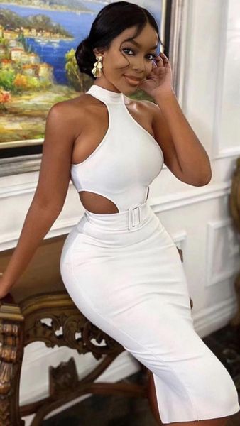 casual dresses 2021 christimas women arrival fashion white black high neck cut out knee length bandage party dress wholesale, Black;gray
casual dresses 2021 christimas women arrival fashion white black high neck cut out knee length bandage party dress wholesale, Black;gray