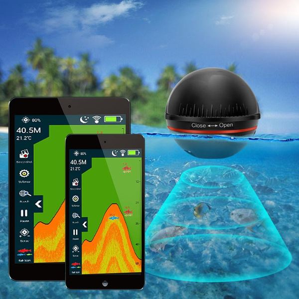 erchang xa02 wireless fish finder for fihsing 48m/160ft depth sounder sea lake portable sonar in russian warehouse
erchang xa02 wireless fish finder for fihsing 48m/160ft depth sounder sea lake portable sonar in russian warehouse
