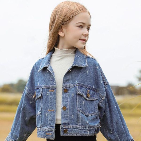 jackets 3- 14 years children denim for girls autumn spring single breasted coats kids daily casual outerwear clothes, Blue;gray
jackets 3- 14 years children denim for girls autumn spring single breasted coats kids daily casual outerwear clothes, Blue;gray