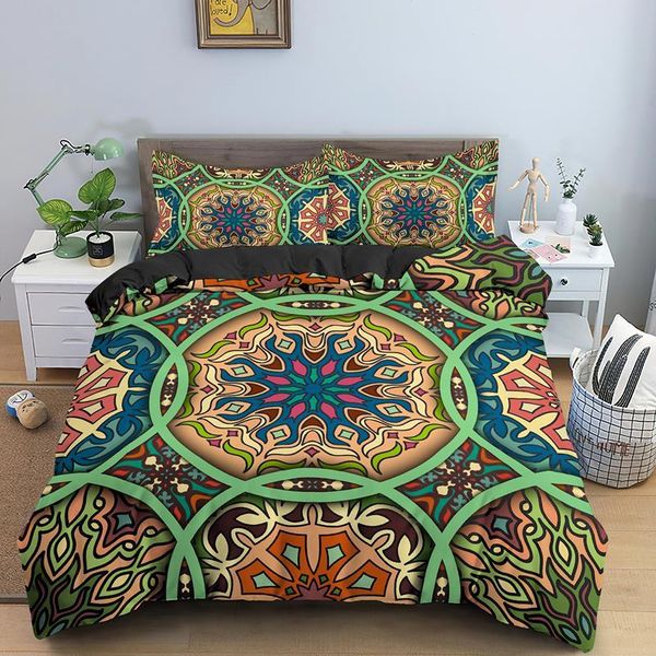 retro bohemia mandala quilt duvet cover set with pillowcase single double king size bedding sets
retro bohemia mandala quilt duvet cover set with pillowcase single double king size bedding sets