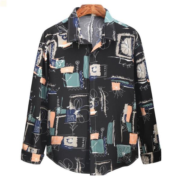 tshirt homme simplicity button up summer men clothing man cardigan men's vintage clothes 2021 camisas de hombre fashion dress collared, White;black
tshirt homme simplicity button up summer men clothing man cardigan men's vintage clothes 2021 camisas de hombre fashion dress collared, White;black