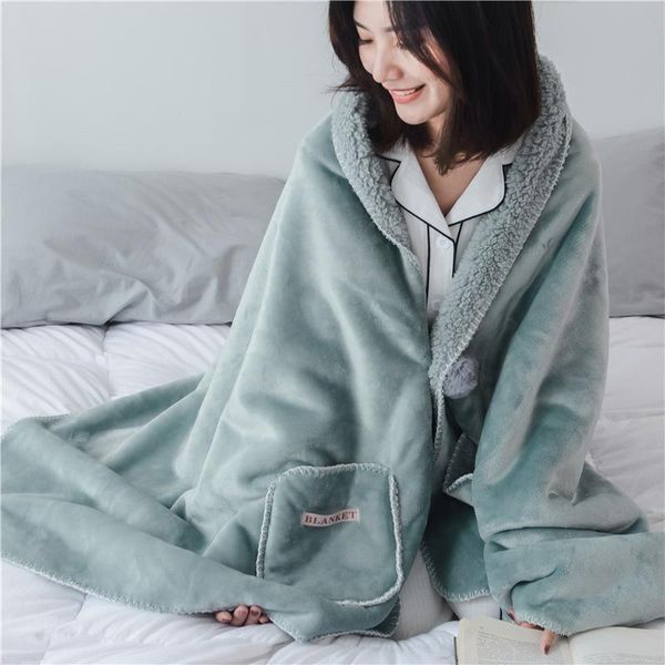 blankets winter cashmere flannel double blanket warm thick tv hooded sweater with button and pocket fluffy for beds
blankets winter cashmere flannel double blanket warm thick tv hooded sweater with button and pocket fluffy for beds