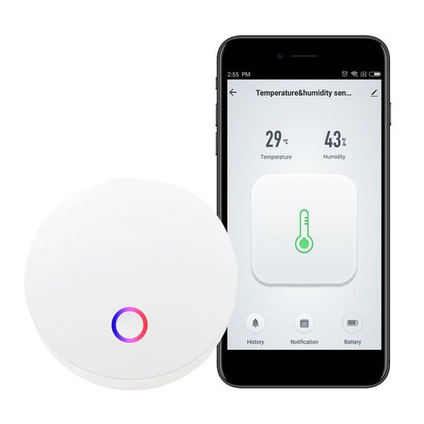 smart home control wifi gateway hub for thermometer hygrometer compatible with alexa google tuya zigbee app remote
smart home control wifi gateway hub for thermometer hygrometer compatible with alexa google tuya zigbee app remote