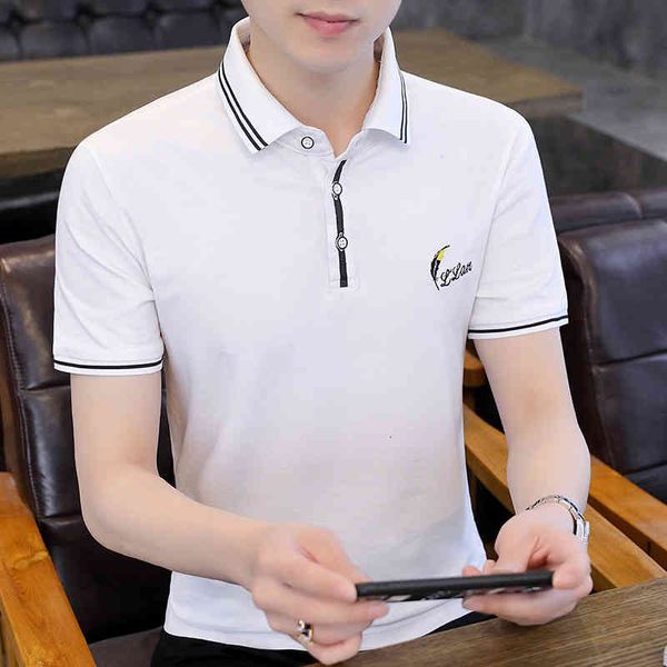 men's t-shirts 100% cotton polo shirt men brand shirts for man short sleeve summer fashion clothing white black drop jmj8
men's t-shirts 100% cotton polo shirt men brand shirts for man short sleeve summer fashion clothing white black drop jmj8
