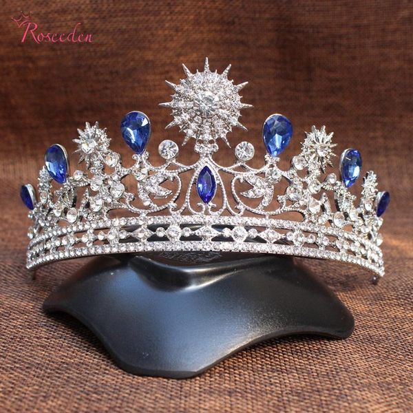 hair clips & barrettes luxury wedding bridal tiara crowns princess queen pageant prom blue rhinestone accessories headpiece tiarare186, Golden;silver
hair clips & barrettes luxury wedding bridal tiara crowns princess queen pageant prom blue rhinestone accessories headpiece tiarare186, Golden;silver