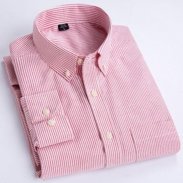 men's casual shirts striped shirt men long sleeve oxford dress nice fashion spring autumn clothing male cotton l-4xl, White;black
men's casual shirts striped shirt men long sleeve oxford dress nice fashion spring autumn clothing male cotton l-4xl, White;black
