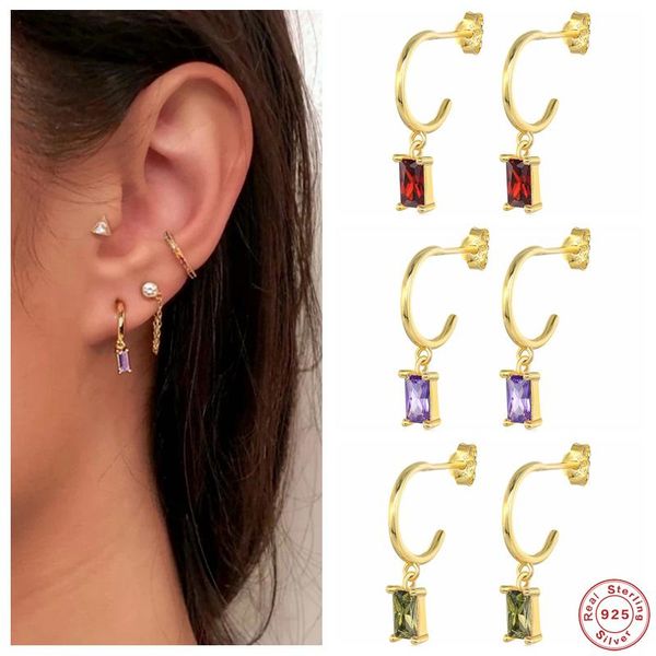 sterling silver gold colorful pendiente piercing drop earrings luxury purple red crystal pendant half circle jewelry dangle & chandelier
sterling silver gold colorful pendiente piercing drop earrings luxury purple red crystal pendant half circle jewelry dangle & chandelier