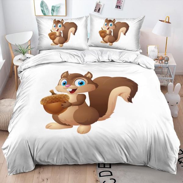 custom animal comforter cover sets white bed linens duvet covers pillow shames full twin single double size squirrel beddings bedding 
custom animal comforter cover sets white bed linens duvet covers pillow shames full twin single double size squirrel beddings bedding