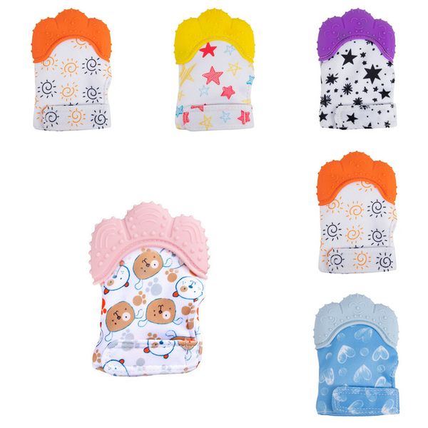glove teether toy child sucking fingers thumb sound silicone baby nursing teething pacifier newborn dental care durable bear star print
glove teether toy child sucking fingers thumb sound silicone baby nursing teething pacifier newborn dental care durable bear star print