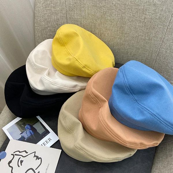 berets vintage beret for women fashion autumn octagonal flat cap solid color lady girls artist, Blue;gray
berets vintage beret for women fashion autumn octagonal flat cap solid color lady girls artist, Blue;gray