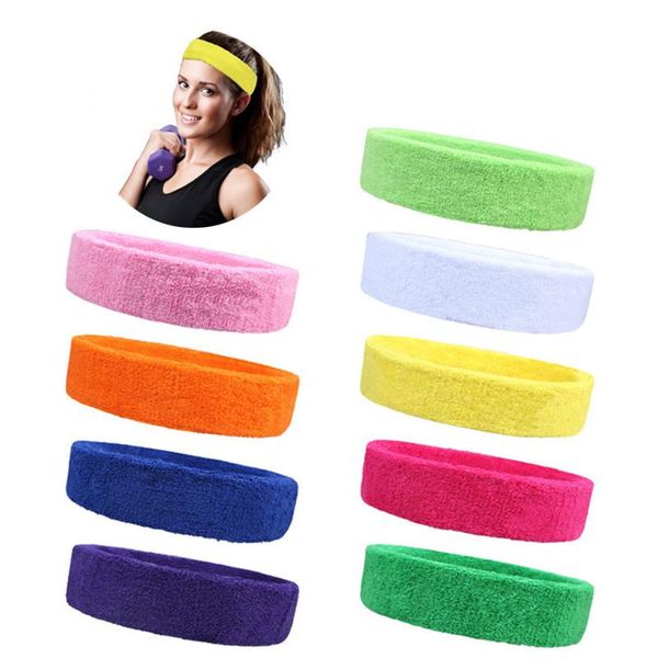 sweatband 1pc cotton sport headband yoga hair bands solid color workout fitness basketball running sweat sports safety, Yellow;black
sweatband 1pc cotton sport headband yoga hair bands solid color workout fitness basketball running sweat sports safety, Yellow;black