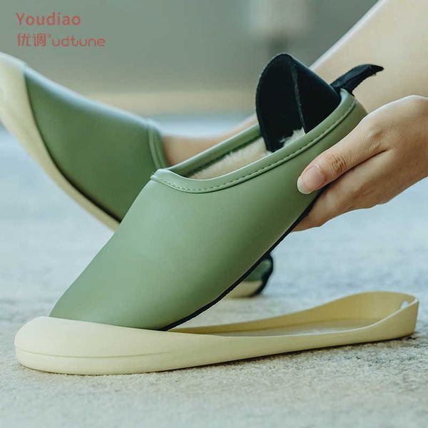 youdiao pu leather home slippers women shoes dual-purpose home shoes eva waterproof winter warm slipper plush slides house flats 210619, Black
youdiao pu leather home slippers women shoes dual-purpose home shoes eva waterproof winter warm slipper plush slides house flats 210619, Black
