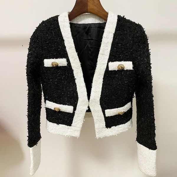 women's suits & blazers small sweet autumn 2021 woollen jacket women wind socialite short coat black white matching brief clothes, White;black
women's suits & blazers small sweet autumn 2021 woollen jacket women wind socialite short coat black white matching brief clothes, White;black