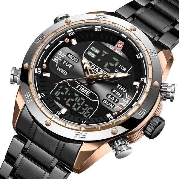 watch kademan k9109 men's sports multifunctional waterproof steel band quartz, Slivery;brown
watch kademan k9109 men's sports multifunctional waterproof steel band quartz, Slivery;brown