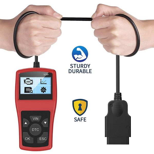 code readers & scan tools obd2 scanner vehicle diagnostic reader automotive engine fault car tool support multiple languages
code readers & scan tools obd2 scanner vehicle diagnostic reader automotive engine fault car tool support multiple languages