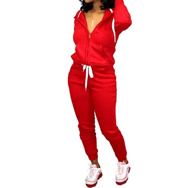 women's hoodies & sweatshirts women sports suits sportswear 2 piece set jogging tracksuit, Black
women's hoodies & sweatshirts women sports suits sportswear 2 piece set jogging tracksuit, Black
