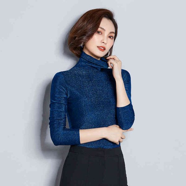 turtleneck bright blouses women 2021 autumn new stretch plus size clothing long sleeve shirts streetwear slim tunic ladies, White
turtleneck bright blouses women 2021 autumn new stretch plus size clothing long sleeve shirts streetwear slim tunic ladies, White