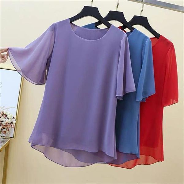 office chiffon simple loose womens blouses slim amp femininas half sleeve elegant blouse plus size l 7xl 8xl, White
office chiffon simple loose womens blouses slim amp femininas half sleeve elegant blouse plus size l 7xl 8xl, White