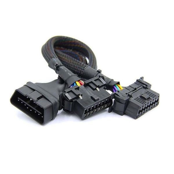 male to dual female elbow extension cable with 16pins available connected 1 in 2 converted obd extender adapter diagnostic tools
male to dual female elbow extension cable with 16pins available connected 1 in 2 converted obd extender adapter diagnostic tools