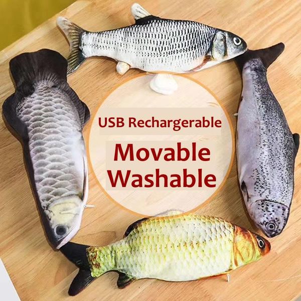 cat toys electronic pet toy electric usb charging simulation fish for dog chewing playing biting supplies
cat toys electronic pet toy electric usb charging simulation fish for dog chewing playing biting supplies
