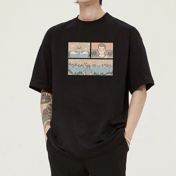nobody love you hip hop funny print t shirt men ins swag oversize short sleeve t-shirt harajuku cartoon ulzzang tee, White;black
nobody love you hip hop funny print t shirt men ins swag oversize short sleeve t-shirt harajuku cartoon ulzzang tee, White;black