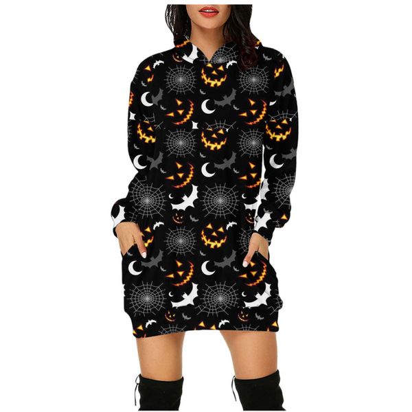 halloween dark little skull hooded long sleeve ladies long sweater loose, comfortable and soft, Black
halloween dark little skull hooded long sleeve ladies long sweater loose, comfortable and soft, Black