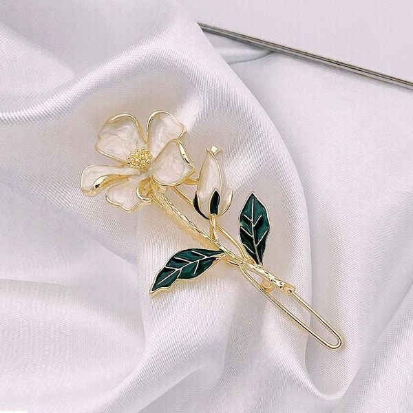 white camellia hair clip metal flower hairpin korean side claw female floral barrettes clips for women headwear
white camellia hair clip metal flower hairpin korean side claw female floral barrettes clips for women headwear
