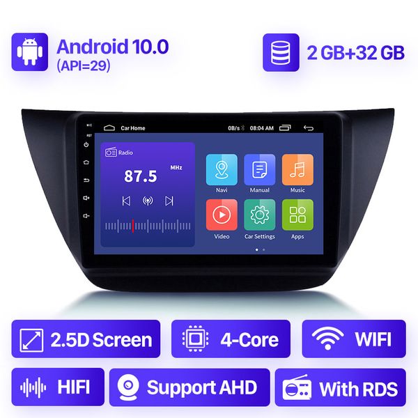 android 10.0 9 inch 2+32g car dvd radio stereo gps navigation unit player for mitsubishi lancer ix 2006-2010 including frame
android 10.0 9 inch 2+32g car dvd radio stereo gps navigation unit player for mitsubishi lancer ix 2006-2010 including frame