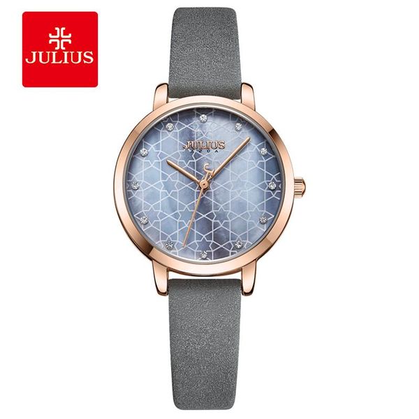 wristwatches julius brand women quartz watch simple casual leather mesh waterproof dial wristwatch fashion female, Slivery;brown
wristwatches julius brand women quartz watch simple casual leather mesh waterproof dial wristwatch fashion female, Slivery;brown