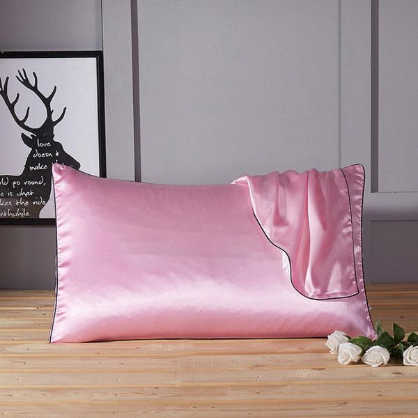 pillow case solid color 48*74cm twin size satin/imitation silk cover sleep bag bedroom home textiles
pillow case solid color 48*74cm twin size satin/imitation silk cover sleep bag bedroom home textiles