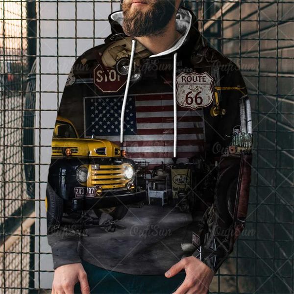 men's hoodies & sweatshirts u.s. route 66 print long sleeve pocket sweater drawstr adjustable loose sportswear pullover breathable soft, Black
men's hoodies & sweatshirts u.s. route 66 print long sleeve pocket sweater drawstr adjustable loose sportswear pullover breathable soft, Black