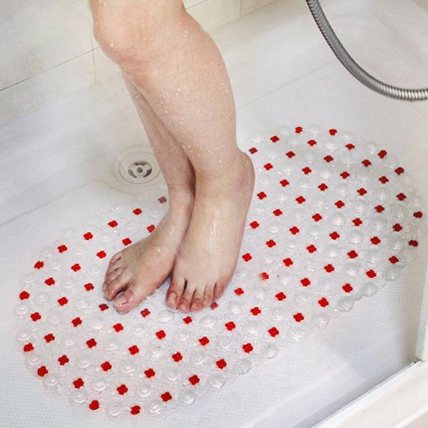 bath mats 1pcs 38*68cm pvc suction shower plastic floor mat colorful non-slip point ball massage
bath mats 1pcs 38*68cm pvc suction shower plastic floor mat colorful non-slip point ball massage