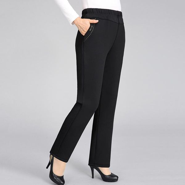 middle-aged women thick warm pants autumn winter wear plus fleece women's size loose cotton casual trousers 5xl & capris, Black;white
middle-aged women thick warm pants autumn winter wear plus fleece women's size loose cotton casual trousers 5xl & capris, Black;white