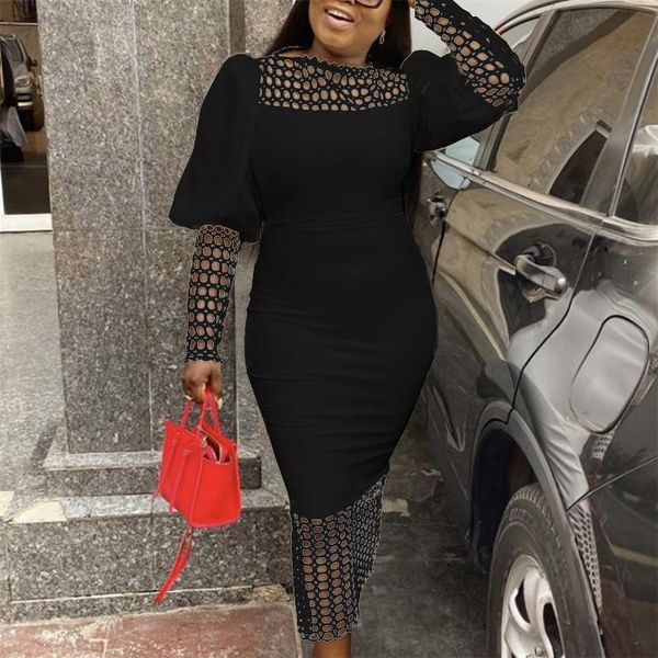 casual dresses african women bodycon dress autumn mesh hollow out long lantern sleeves omen black elegant party dinner club robe femme, Black;gray
casual dresses african women bodycon dress autumn mesh hollow out long lantern sleeves omen black elegant party dinner club robe femme, Black;gray