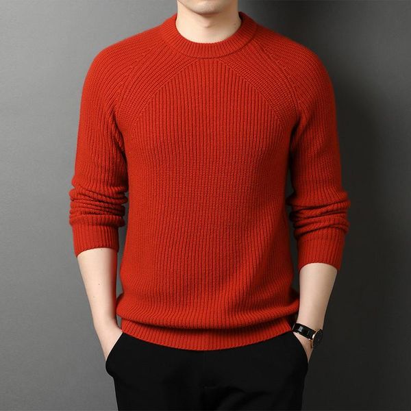 men's sweaters 2021 spring and autumn pure color round neck sweater men thick warm knitwear g2828-1042, White;black
men's sweaters 2021 spring and autumn pure color round neck sweater men thick warm knitwear g2828-1042, White;black