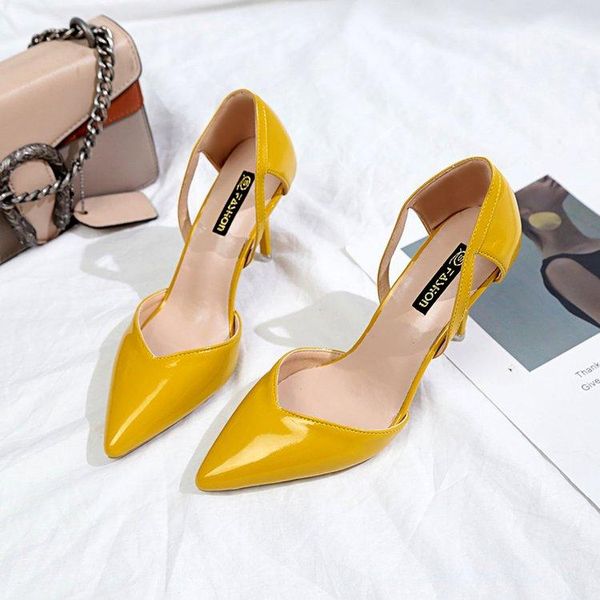 dress shoes fashion women pointed toe pumps pu leather high heels wedding zapatos mujer, Black
dress shoes fashion women pointed toe pumps pu leather high heels wedding zapatos mujer, Black