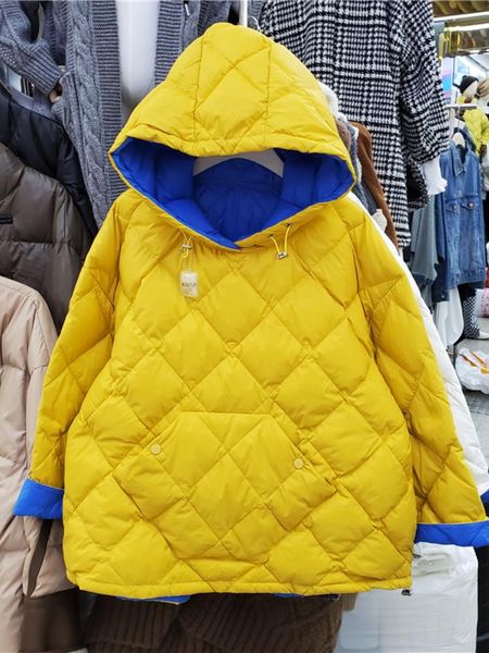 women's jackets white duck down winter jacket women fashion loose plus size pullover coat hooded students steetwears yellow, Black;brown
women's jackets white duck down winter jacket women fashion loose plus size pullover coat hooded students steetwears yellow, Black;brown