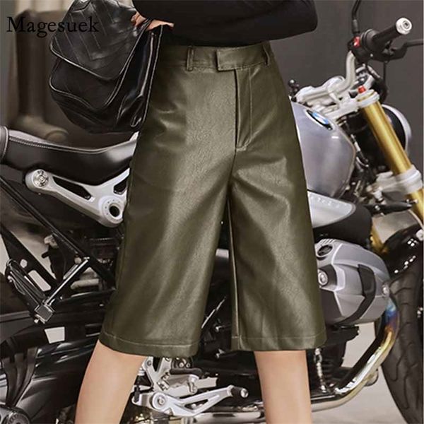 high waist plus size casual overalls streetwear motor fashion trouser british style autumn winter women pu leather short 11334 220312, White;black
high waist plus size casual overalls streetwear motor fashion trouser british style autumn winter women pu leather short 11334 220312, White;black