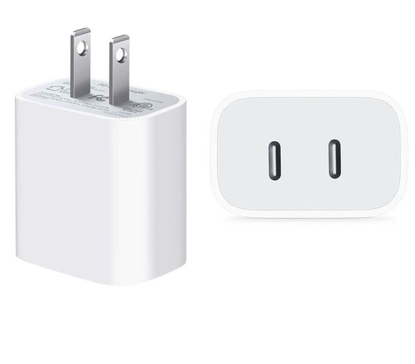 12w pd usb-c wall charger dual usb ports type c power adapters 2.4a for iphone x xr 11 12 13 mini pro max
12w pd usb-c wall charger dual usb ports type c power adapters 2.4a for iphone x xr 11 12 13 mini pro max