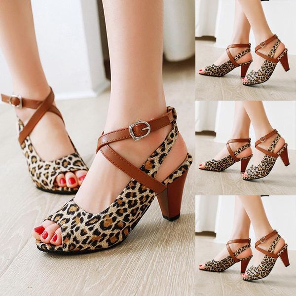 dress shoes 2021 female women's open-toe ankle buckle strap sandals fish mouth leopard high heeles chaussures femme#1735, Black
dress shoes 2021 female women's open-toe ankle buckle strap sandals fish mouth leopard high heeles chaussures femme#1735, Black