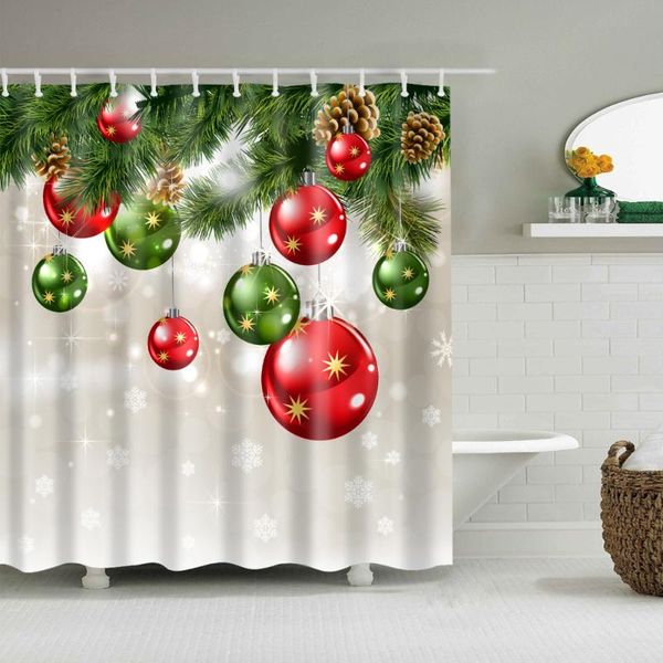 shower curtains modern christmas bathroom curtain waterproof environmentally friendly fabric with plastic hook b1010
shower curtains modern christmas bathroom curtain waterproof environmentally friendly fabric with plastic hook b1010