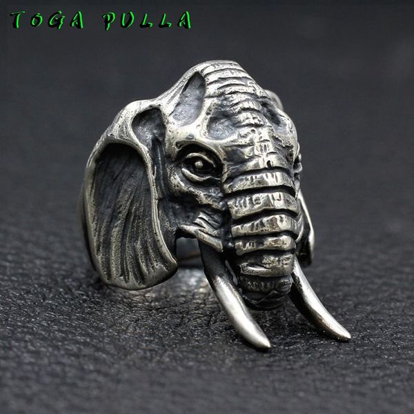 cluster rings retro elephant ring women silver stainless steel motorcycle biker vintage punk rock jewelry animal head size 7-13, Golden;silver
cluster rings retro elephant ring women silver stainless steel motorcycle biker vintage punk rock jewelry animal head size 7-13, Golden;silver
