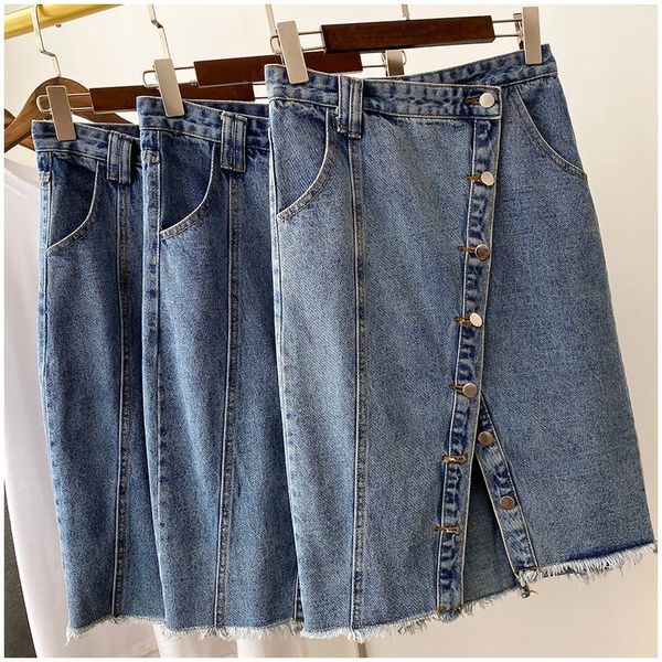 denim skirt female burrs irregular slit office lady empire gothic button solid skirts women harajuku x072, Black
denim skirt female burrs irregular slit office lady empire gothic button solid skirts women harajuku x072, Black