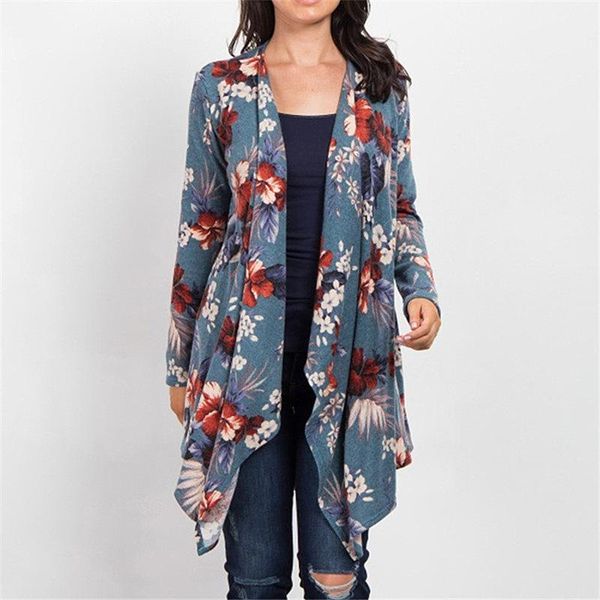 women's jackets sweater women irregular floral print cardigan 2021 casual thin coat outdoor spring autumn clothes elegant ladies, Black;brown
women's jackets sweater women irregular floral print cardigan 2021 casual thin coat outdoor spring autumn clothes elegant ladies, Black;brown