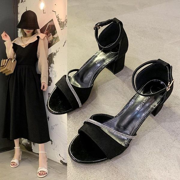 sandals classic open toe women's leather ladies shoes high heels large size heel summer snkw, Black
sandals classic open toe women's leather ladies shoes high heels large size heel summer snkw, Black