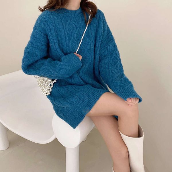 women's sweaters sweaterskorean version thickened pullover twist women's loose medium length sweater for outer wear lazy style in, White;black
women's sweaters sweaterskorean version thickened pullover twist women's loose medium length sweater for outer wear lazy style in, White;black