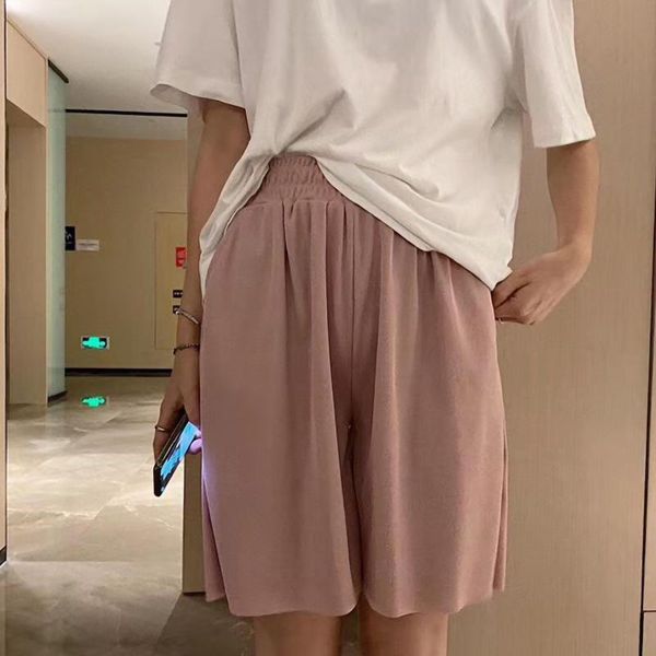 women's shorts elastic waist women ice silk cool sweat summer pure color thin sweatpants vetement femme 2021 lady clothing ef50dk, White;black
women's shorts elastic waist women ice silk cool sweat summer pure color thin sweatpants vetement femme 2021 lady clothing ef50dk, White;black