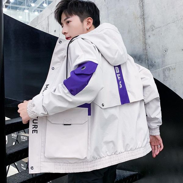wholesale 2021 men's workwear jacket spring autumn korean trend youth junior high school students sports performance jackets, Black;brown
wholesale 2021 men's workwear jacket spring autumn korean trend youth junior high school students sports performance jackets, Black;brown