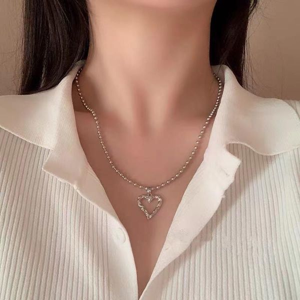 pendant necklaces hollow love for women fashion accessories collarbone chains choker necklace jewelry collares gift, Silver
pendant necklaces hollow love for women fashion accessories collarbone chains choker necklace jewelry collares gift, Silver