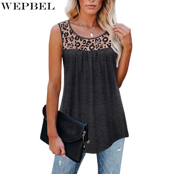 t-shirt women's casual stitching ruffle vest summer fashion sleeveless leopard print o-neck loose-fitting top, White
t-shirt women's casual stitching ruffle vest summer fashion sleeveless leopard print o-neck loose-fitting top, White